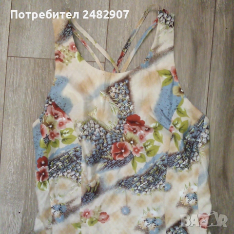 Дамска рокля с ефектен гръб, снимка 6 - Рокли - 52225210