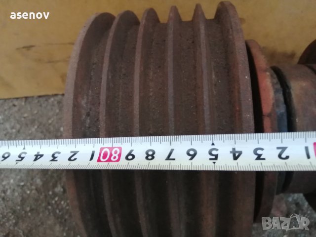 Вал с шайба , снимка 2 - Други машини и части - 43398222