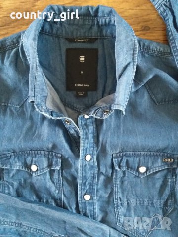 g-star tacoma straight shirt wmn - страхотна дамска риза КАТО НОВА, снимка 4 - Ризи - 28005317