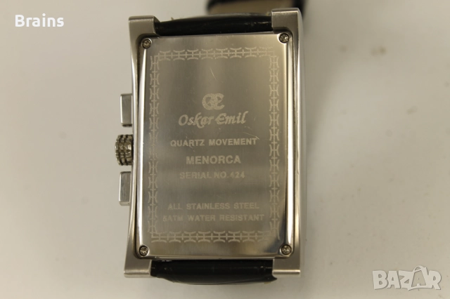 Мъжки Ръчен Часовник OSKAR EMIL Quartz Chronograph Germany, снимка 8 - Мъжки - 52837742