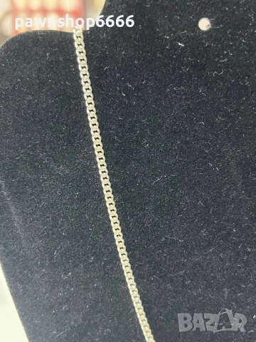 Сребърен синджир 925 проба, снимка 3 - Колиета, медальони, синджири - 52558669
