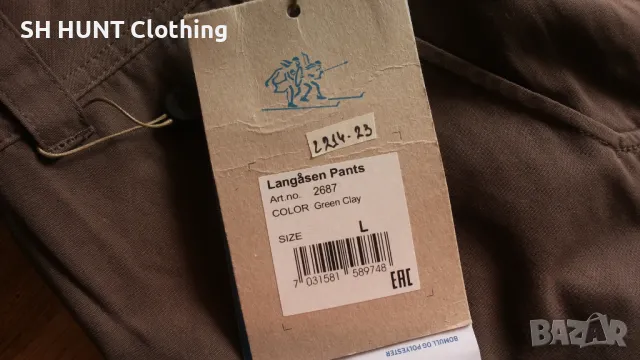 Bergans of NORWAY Langasen Pant размер L за лов панталон със здрава брезентова материя - 793, снимка 10 - Екипировка - 47390200