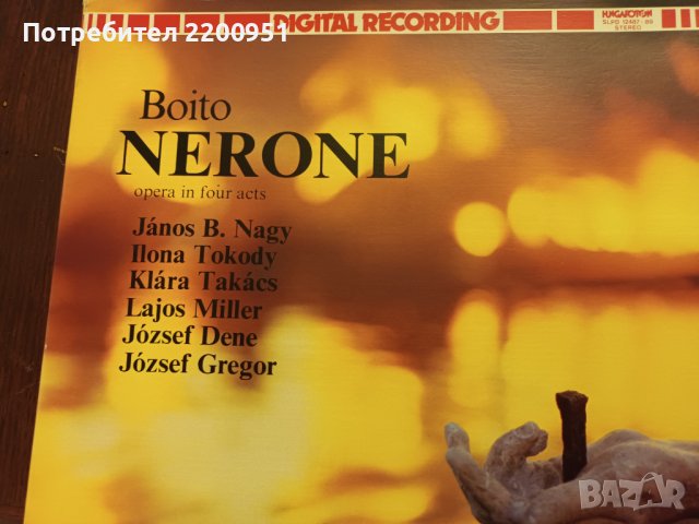 BOITO-NERONE, снимка 2 - Грамофонни плочи - 43928982