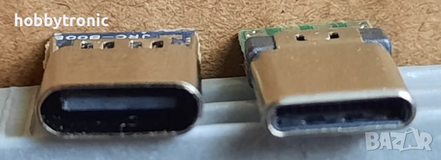 USB-C конектор на платка, мъжки и женски , снимка 3 - Друга електроника - 40585206