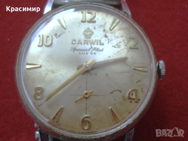 Швейцарски мъжки часовник ''Darwil'', снимка 2 - Мъжки - 43971400