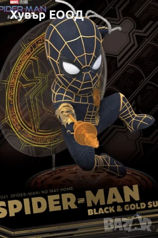SPIDER-MAN Колекционерска фигурка Black&Gold suit EA-041