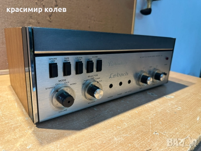 усилвател "REVOX A-50", снимка 5 - Ресийвъри, усилватели, смесителни пултове - 51977001
