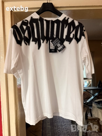 DSQUARED2 нова оригинална тениска размер XXL, снимка 6 - Тениски - 52032410