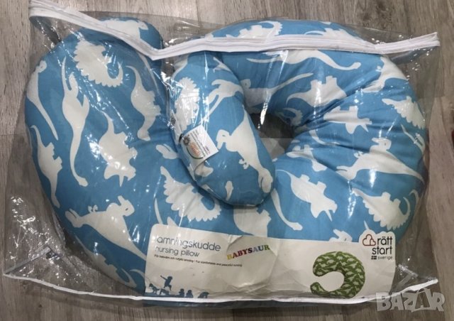 RattStart нова възглавница за бременност,кърмене и игра на бебето., снимка 3 - Аксесоари за кърмачки - 28873922