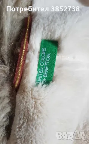 Продавам дамско кожухче Beneton., снимка 3 - Палта, манта - 49607287