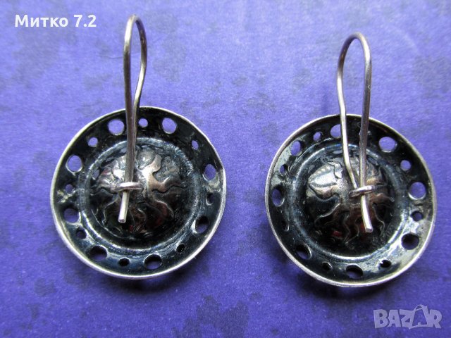 Сребърен комплект - Висулка и обеци , снимка 7 - Бижутерийни комплекти - 28499723