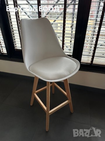 Бар стол Oslo wooden + безплатна доставка и гаранция