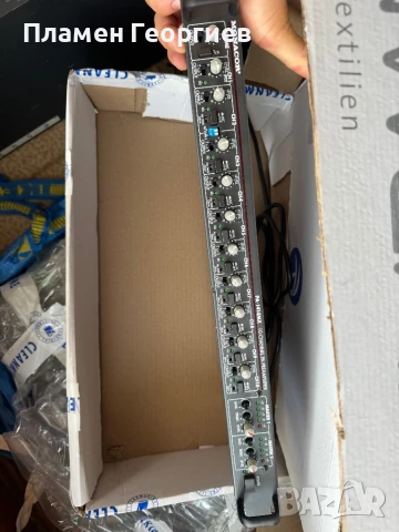 Крайно стъпало Monacor, пред усилвател, еквилайзер, снимка 2 - Ресийвъри, усилватели, смесителни пултове - 51099940