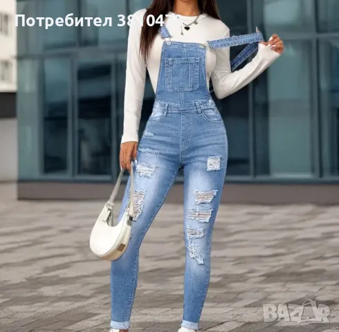 продавам нов дънков гащеризон, снимка 3 - Гащеризони - 49712477