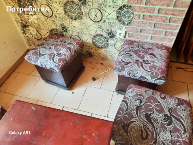 Мека мебел с две холни маси, снимка 4 - Дивани и мека мебел - 51681784