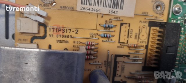 POWER SUPPLY BOARD 17IPS17-2 for CROWN TFT LCD 19855, снимка 3 - Части и Платки - 37058757