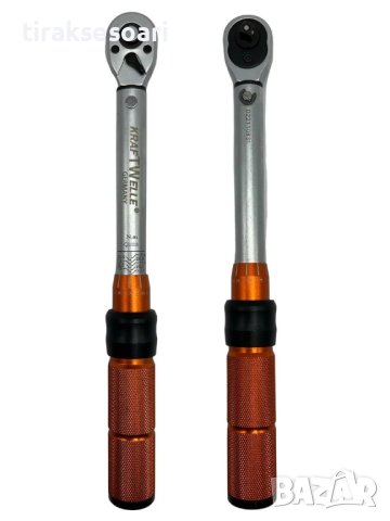 Немски Динамометричен ключ комплект в куфар 1/4" 5-25Nm 32ч, снимка 5 - Други инструменти - 43481777