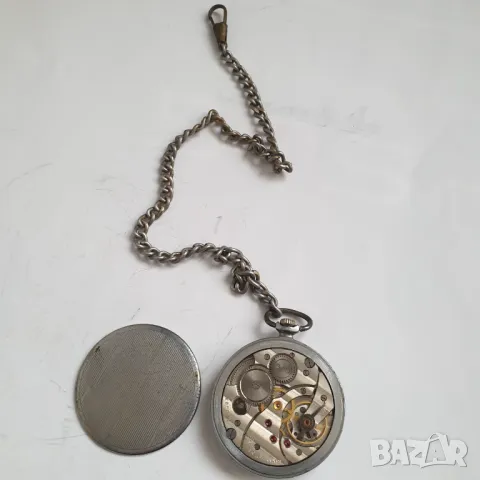 ДЖОБЕН ЧАСОВНИК МОЛНИЯ 15 КАМНЕЙ, снимка 3 - Антикварни и старинни предмети - 49304062