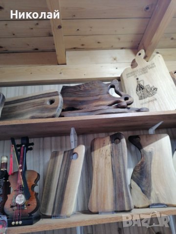 "Дървенийки Бургас"Дървени дъски, талари, лъжици, шпатули, точилки, солници и др., снимка 6 - Аксесоари за кухня - 38468313