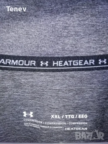 Under Armour HeatGear Compression нова оригинална мъжка тениска фланелка XXL 2XL , снимка 7 - Тениски - 49579066