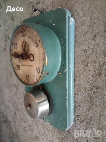 Античен стенен часовник-таймер HANAU Germany за слънчеви бани., снимка 3 - Антикварни и старинни предмети - 50139218