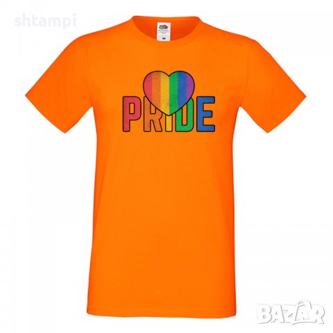 Мъжка тениска Pride Heart multicolor Прайд,Празник.Повод,Изненада, снимка 9 - Тениски - 37104978