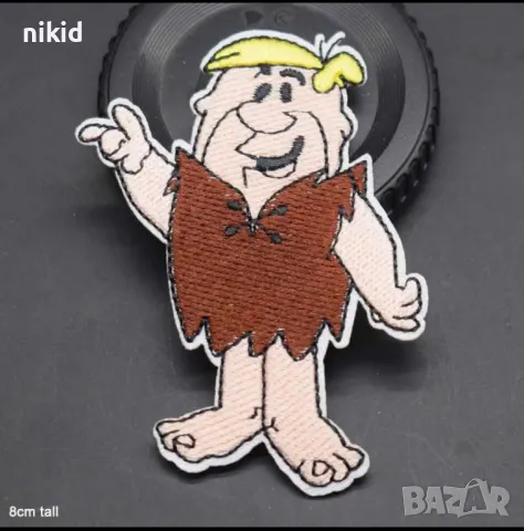 Семейство Флинстоун апликация за дрехи дреха самозалепваща се нашивка лепенка картинка, снимка 2 - Други - 47322020