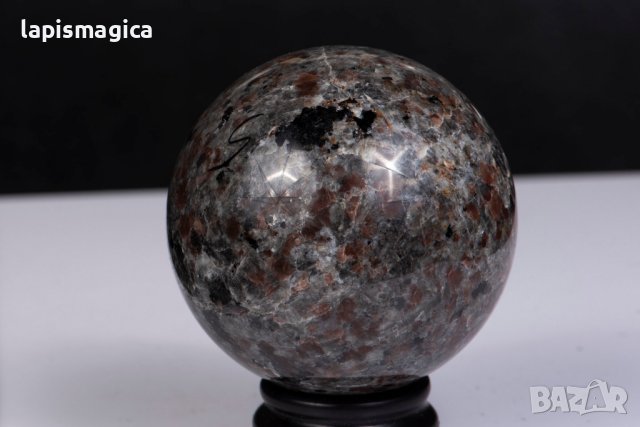 Флуоресцентен содалит сфера 61.5mm #5, снимка 2 - Други ценни предмети - 43200466