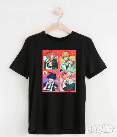 Аниме тениска Chainsaw Man