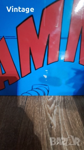 "Slamm!" принт Дебора Ацопарди IKEA Solmyra 1999 Поп Арт, снимка 3 - Антикварни и старинни предмети - 52914317