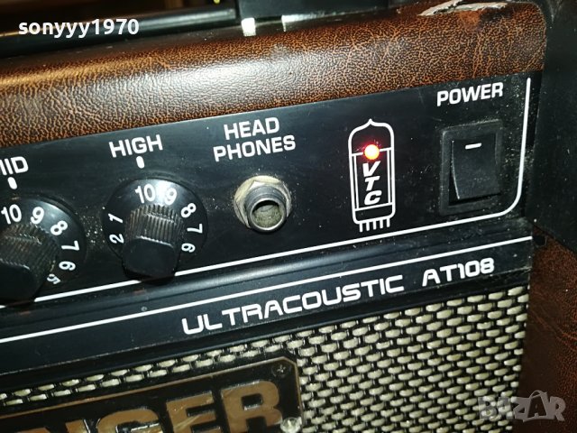 behringer at108 guitar amplifier-внос france 1412221845, снимка 9 - Ресийвъри, усилватели, смесителни пултове - 39011179