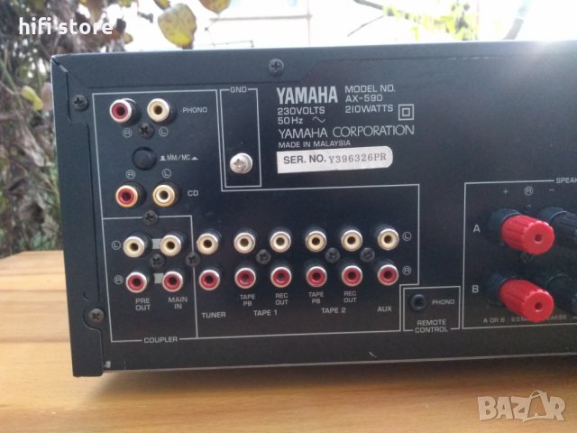 Yamaha AX-590, снимка 10 - Ресийвъри, усилватели, смесителни пултове - 27361374