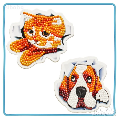 Диамантени гоблени - магнитни стикери   11830, снимка 10 - Гоблени - 40590523