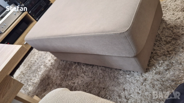 Нова голяма табуретка, снимка 3 - Дивани и мека мебел - 52266849