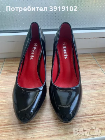 Черни дамски обувки на ток