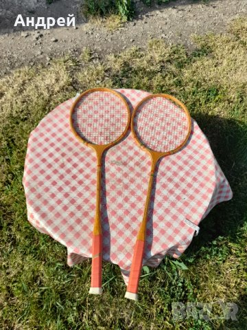 Стари хилки за федербал Camping #2, снимка 2 - Антикварни и старинни предмети - 33163724