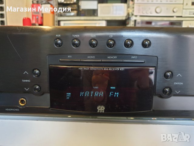 Ресийвър GRUNDIG R21 Две по 40 вата на 8 ома. В отлично техническо и визуално състояние., снимка 4 - Ресийвъри, усилватели, смесителни пултове - 37601458