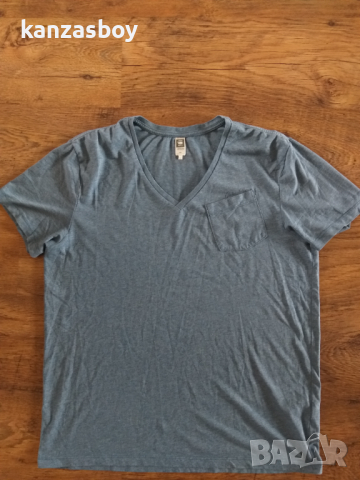 g-star ny regular deep v t - страхотна мъжка тениска, снимка 7 - Тениски - 36508984