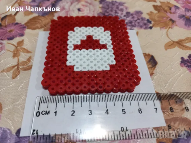 Подложка за чаша - pixelart