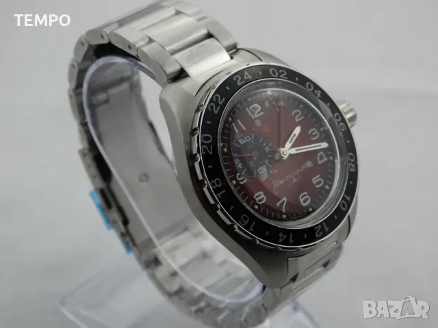 ВОСТОК КОМАНДИРСКИЕ АВТОМАТИЧЕН-GMT ref: 02017А, снимка 15 - Мъжки - 41667266