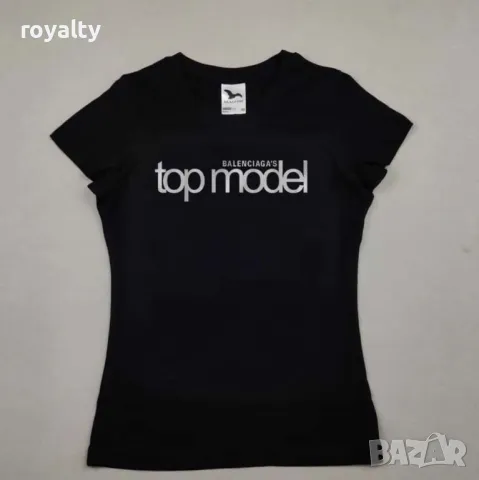 Balenciaga дамски тениски Различни дизайни , снимка 2 - Тениски - 49458680