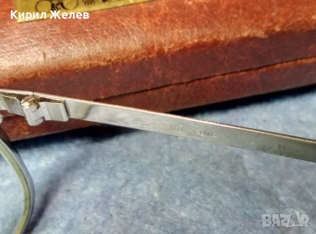 RIF LINE MADE in ITALY Rhodium ВИНТИДЖ АРТ СТИЛ ДИОПТРИЧНИ ОЧИЛА с КРАСИВ РЕТРО КАЛЪФ Aidele 46896, снимка 5 - Слънчеви и диоптрични очила - 47454999