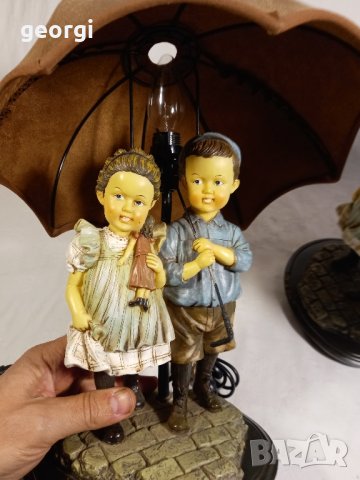 ретро холандски настолни лампи    5/3, снимка 3 - Настолни лампи - 43586852