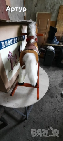 Детско конче люлка, снимка 3 - Детски люлки - 53343551