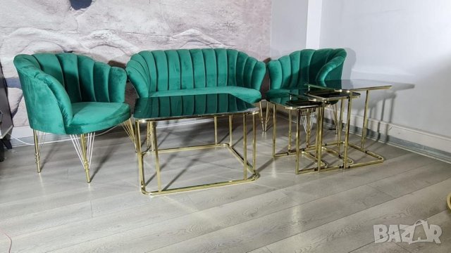 Комплект двуместно канапе и две кресла 590лв