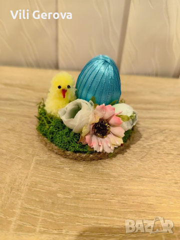 Плетени великденски яйца-зайчета и великденска декорация, снимка 10 - Други - 44901330