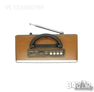 Ретро( Винтидж)Радио Meier M-111BT FM, Bluetooth USB SD AUX, снимка 4 - Радиокасетофони, транзистори - 50796346