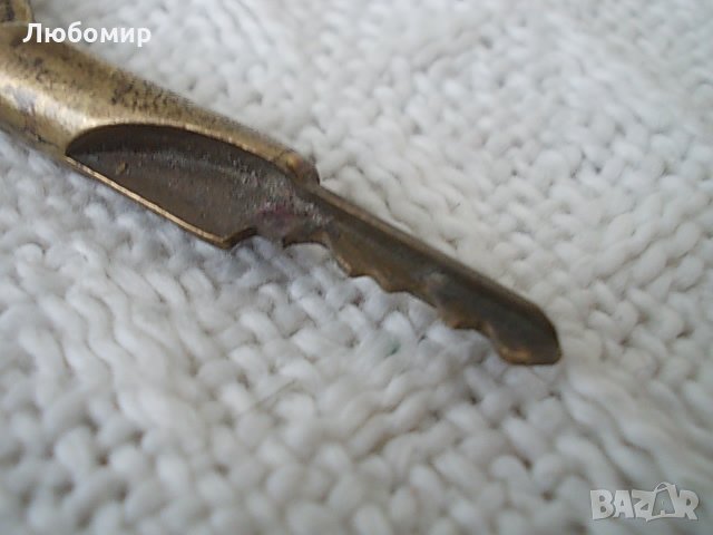 Старинен бронзов ключ №17, снимка 4 - Антикварни и старинни предмети - 33382424