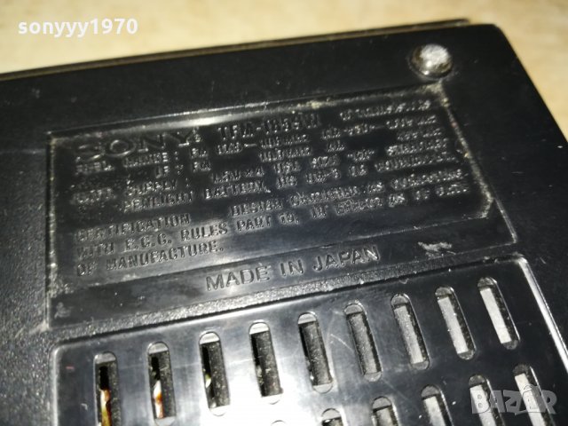 SOLD-SONY TFM-1859W MADE IN JAPAN 1401221102, снимка 15 - Радиокасетофони, транзистори - 35432327