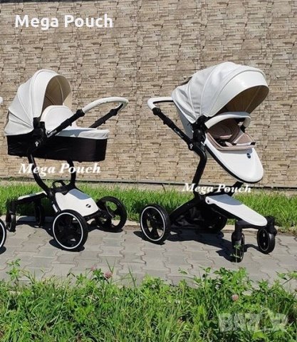 Промоция, Стилна бебешка количка 2 в 1 FooFoo, Bebumi, AULON, снимка 3 - Детски колички - 35584830